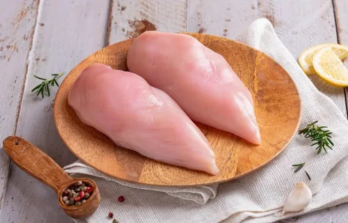 Fresh Boneless, Skinless Chicken Breasts (per pound)